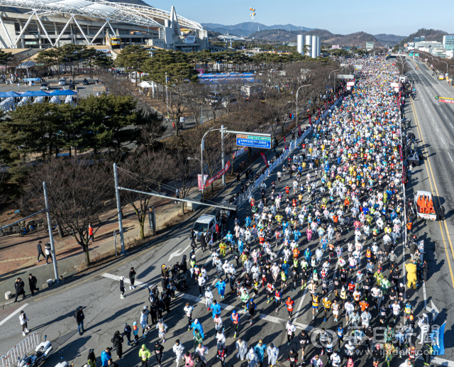 23일 오전 대구 수성구 대구스타디움에서 열린 