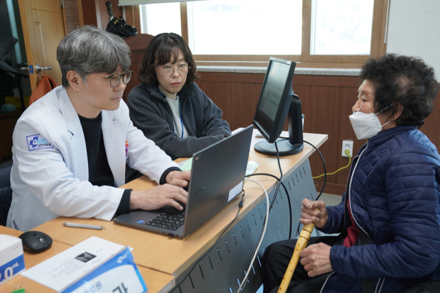 김천의료원은 지난 21일, 김천시 대항면 행정복지센터에서 지역주민 60여명을 대상으로 올해 첫 번째 