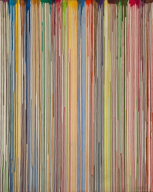 이향미, 색자체, 캔버스에 아크릴, 162×130㎝, 1976, 대구문화예술회관