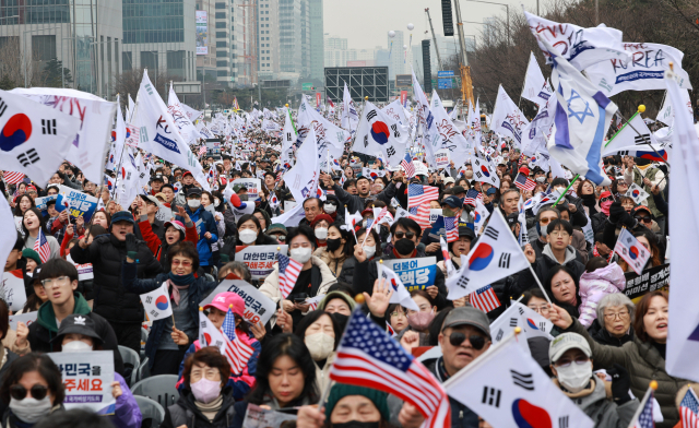 1일 서울 여의대로에서 세이브코리아가 연 