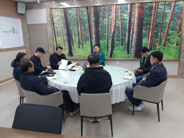 신한울 3, 4호기 협력업체 간담회. 울진군 제공