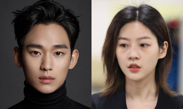 배우 김수현, 故 김새론. 골든메달리스트, 연합뉴스