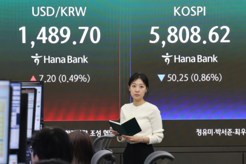 美·이란 종전 협상 결렬에…코스피 50Pp↓-환율 6.8원↑